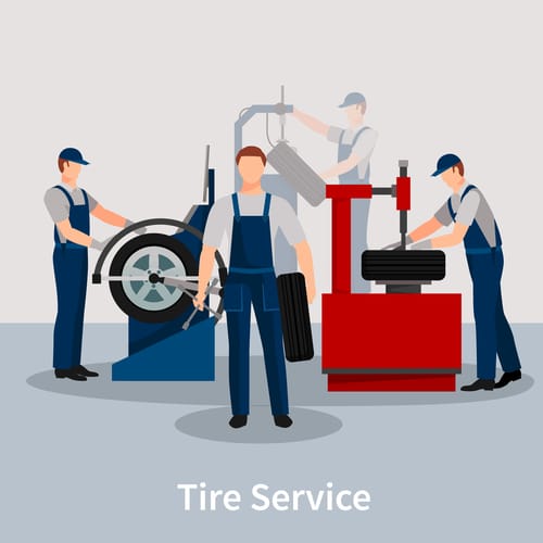 Car Service 2x2 Compositions